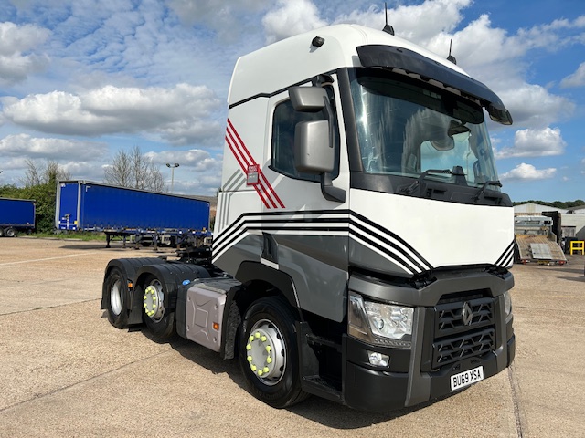 RENAULT T480 T6X2 PUSHER TML E6 TRACTOR UNIT