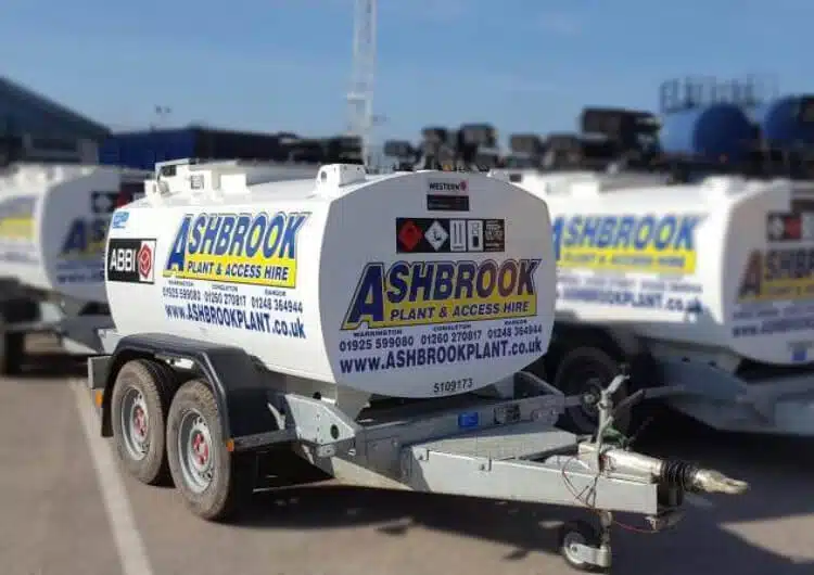 2,000 LITRE FUEL BOWSER- ROAD TOWABLE