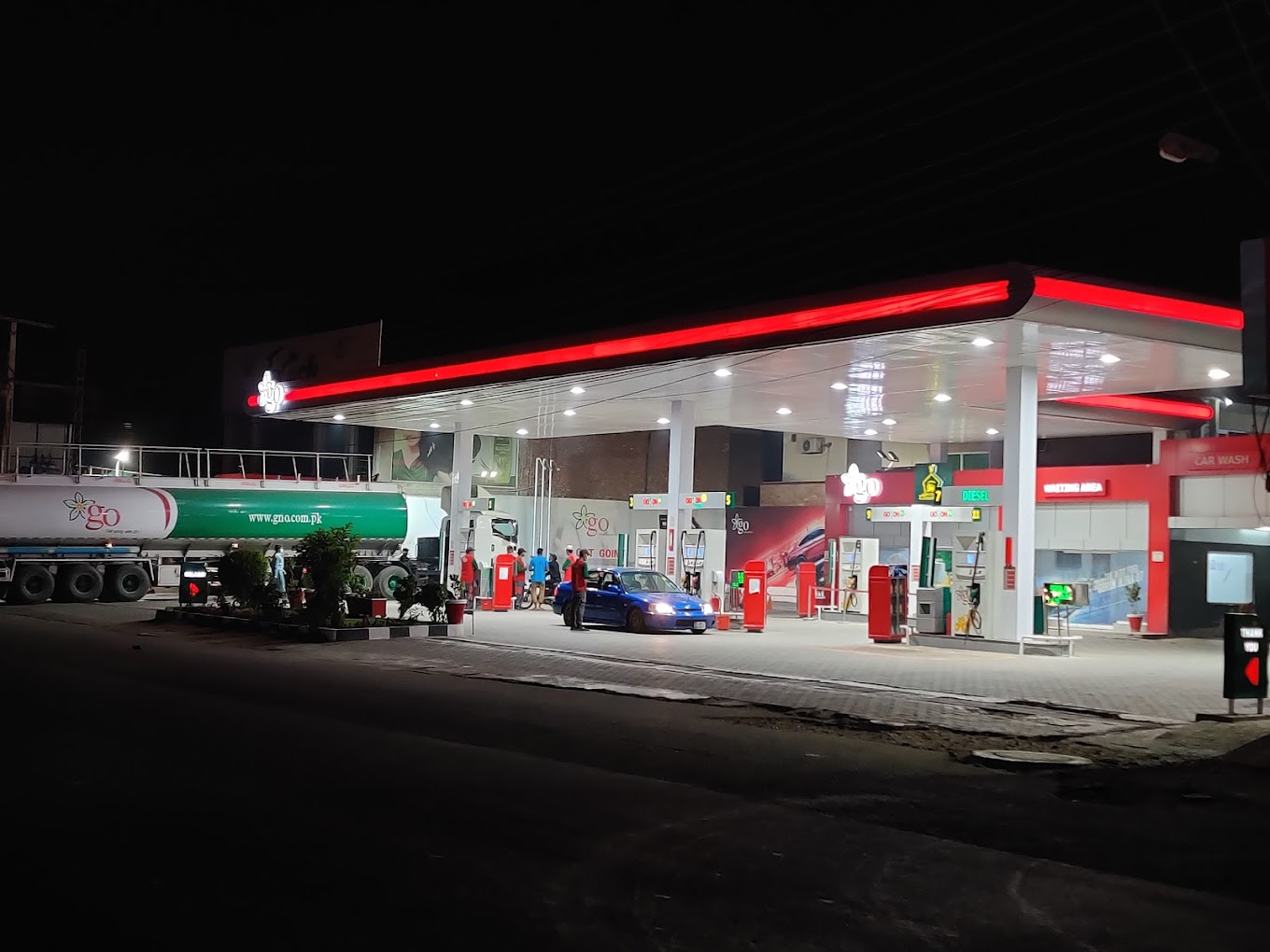 GO Petrol Pump