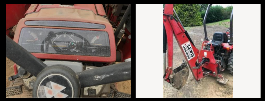 Massey Ferguson 1220 H Compact tractor