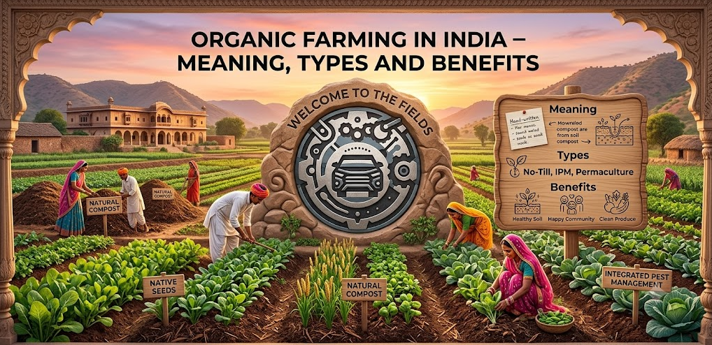 Organic Farming in India – Meaning, Types and Benefits