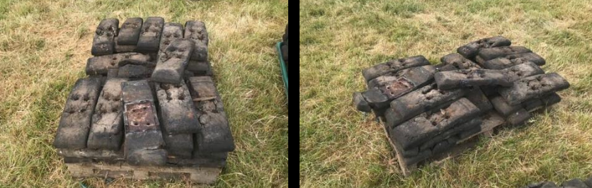 Rubber Track Pads for 13 ton digger