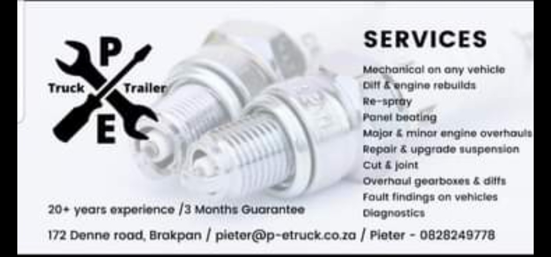 P &#038; E Truck and Trailer Specialized Services