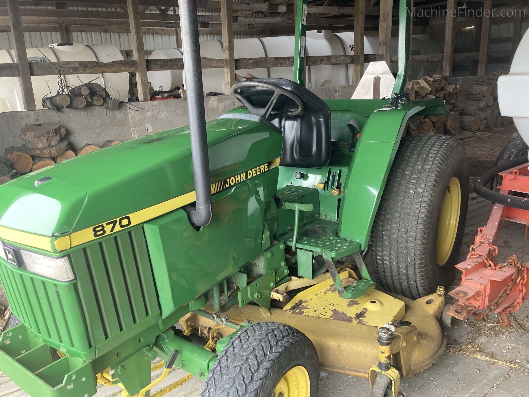 1989 JOHN DEERE 870